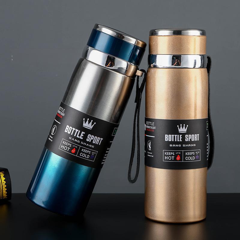 Gourdes isothermes durables pour hommes, femmes et enfants.